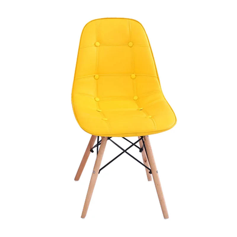 Stylish chair with metal leg structure free sample of cheap wooden restaurant dining chair