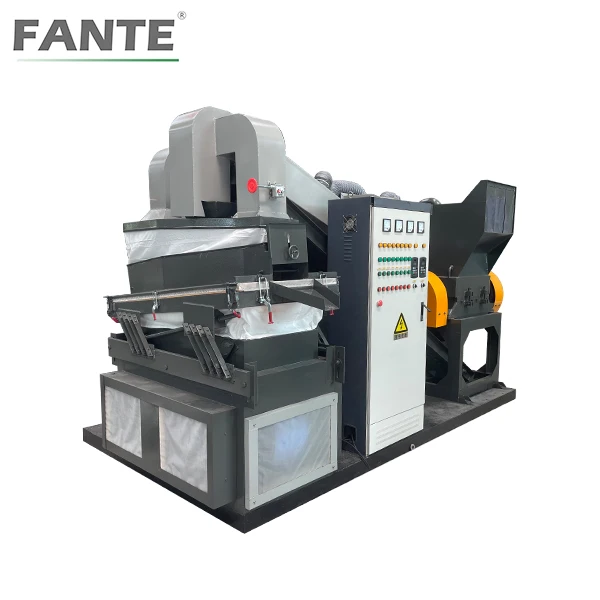 Лидер продаж 2022, гранулятор медной проволоки малой емкости, аппарат для переработки лома кабеля по заводской цене