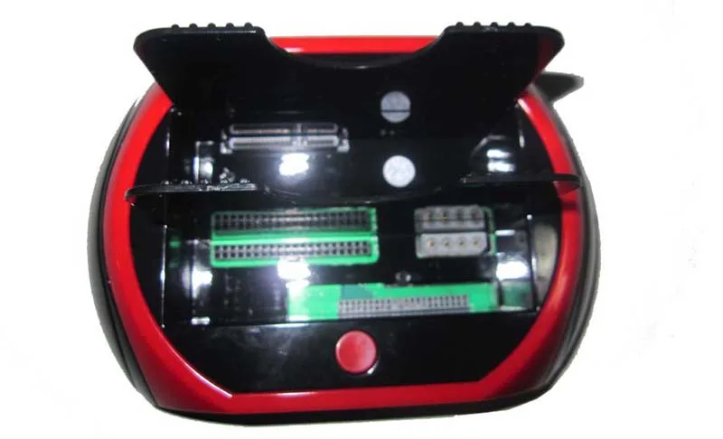 2bay USB2.0 SATA+eSATA HDD Docking Station +ESATA+Card Reader with OTB Clone