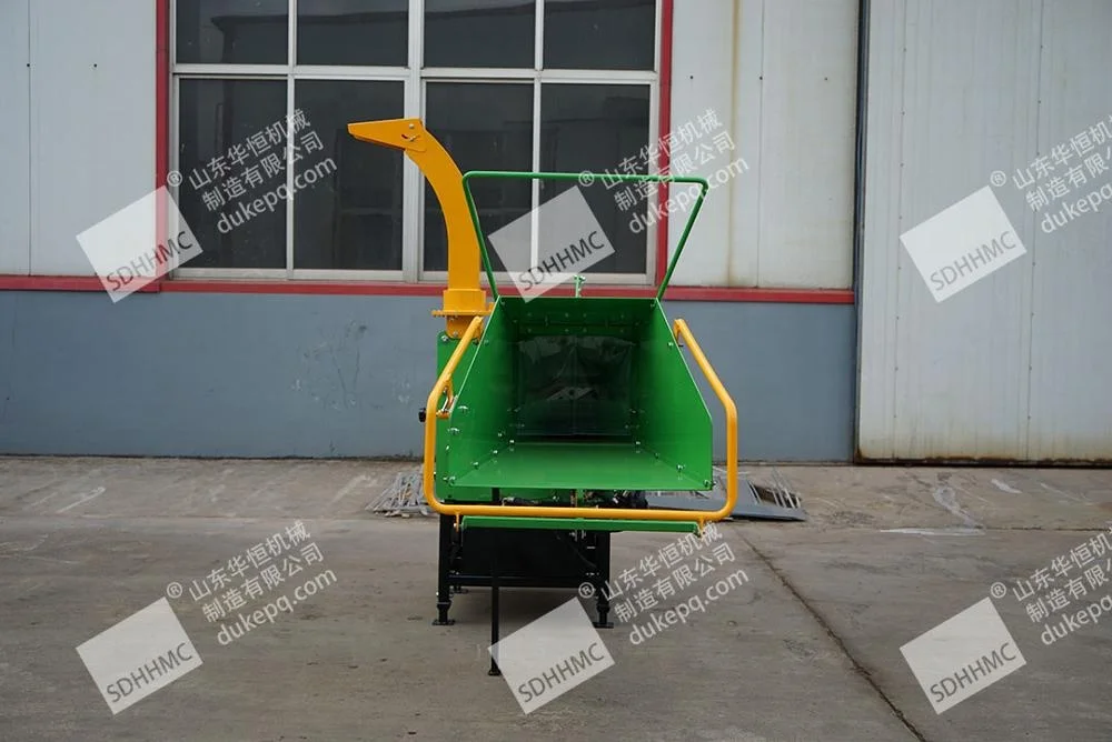 CE Approved Factory Price 3 Point Hitch Hydraulic PTO Driven WC8 Wood Chipper Shredder