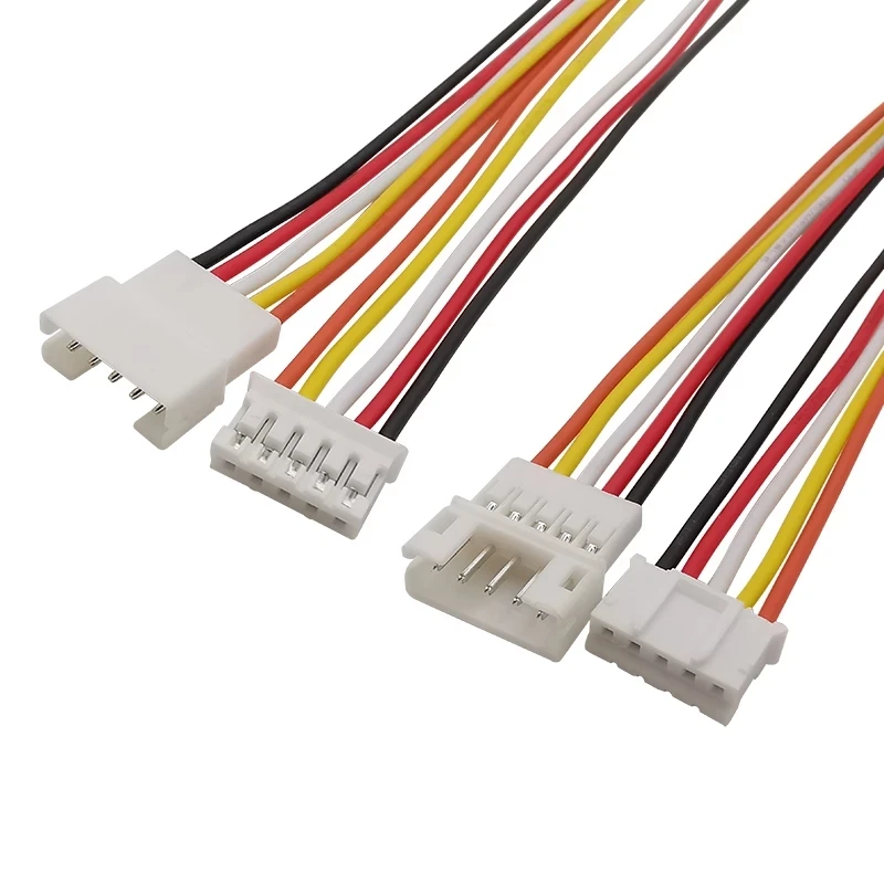 Custom One End Is Open Pvc Insulation Jst Ph 2.0 2 3 4 5 6 7 8 9 10 pin Wire Harness Cable