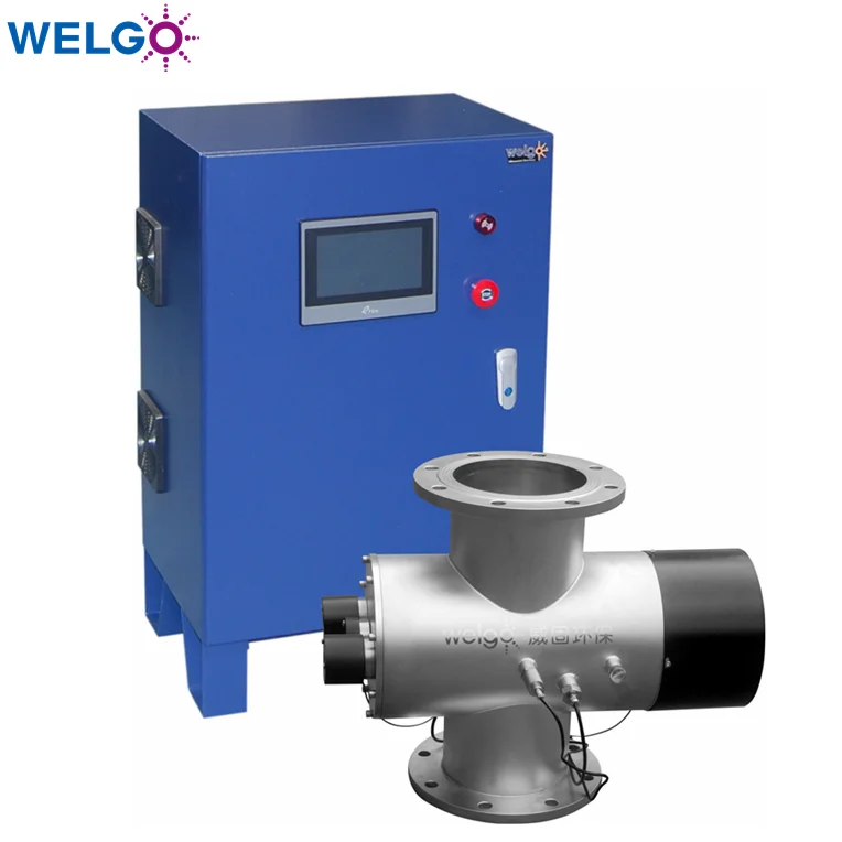 УФ-система дезинфекции среднего давления Welgo с УФ-лампой среднего давления для стерилизации воды