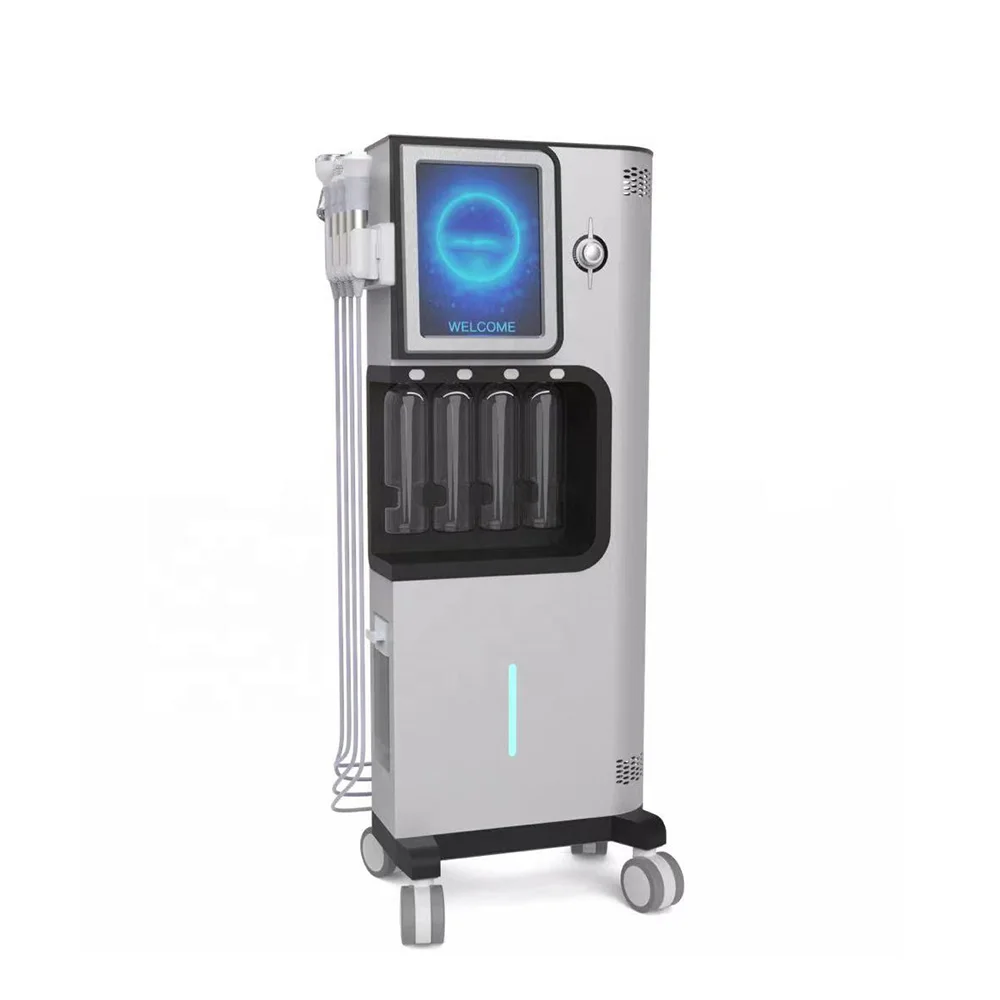 2024 Hydration Alice Super Bubble Water Spa Face Skin Care Acne Treatment Wrinkle Removal Salon Beauty Facial Machine