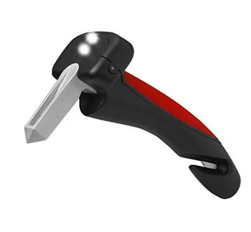 Car Handle Portable Escape Hammer Emergency Hammers with LED Light