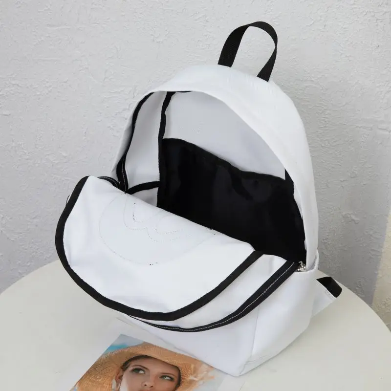 Funny Devil Ghost Backpack Student Bags Schoolbag Girls Gothic Halloween Backpacks for Women