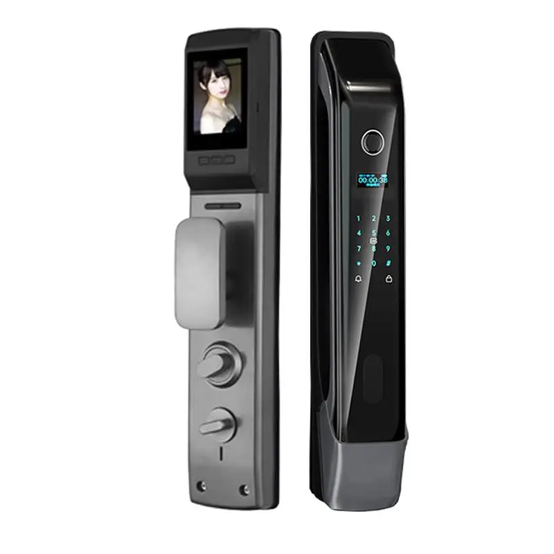 Visual intelligent APP Zigbee full automatic household electronic lock fingerprint lock password lock