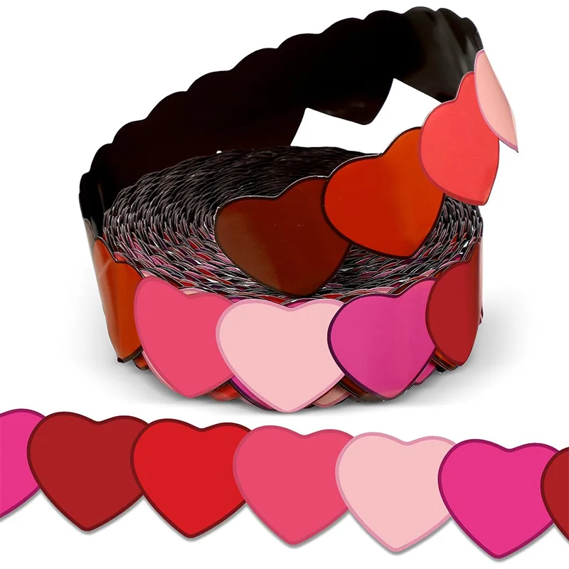 Large Border Rolls Magnetic Classroom Bulletin Board Borders Wide Magnetic Strips Confetti Border for Classroom Decoration