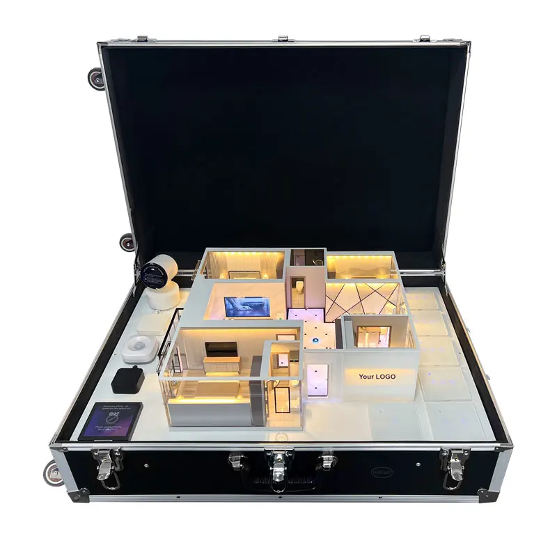 LEDEAST Tuya демонстрационная коробка для умного дома автоматизации безопасности