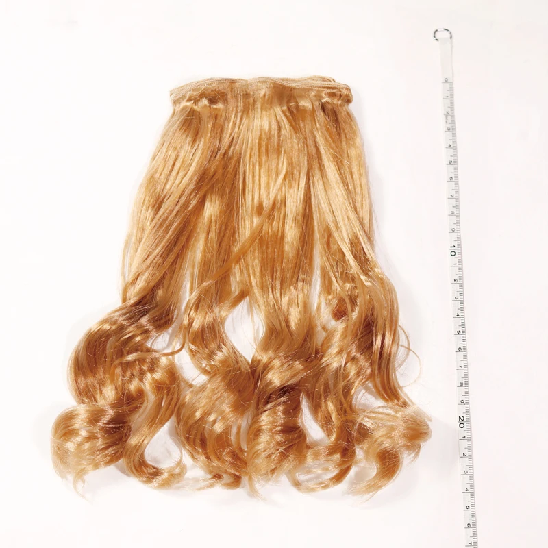 20*100cm Multicolor Gold Brown Black Silver Soft Hair Fur BJD Wigs Doll Head Hair Real Extension