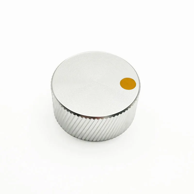 35mm sliver full aluminum recording and mixing console knobs volume control for encoder switch potentiometer D Teeth round shaft