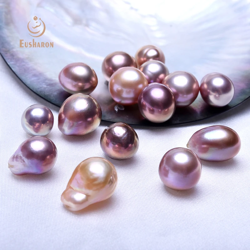 Cheap Price 12-14mm AAA High Luster Rainbow Metal Fireball Edison Loose pearl No Hole