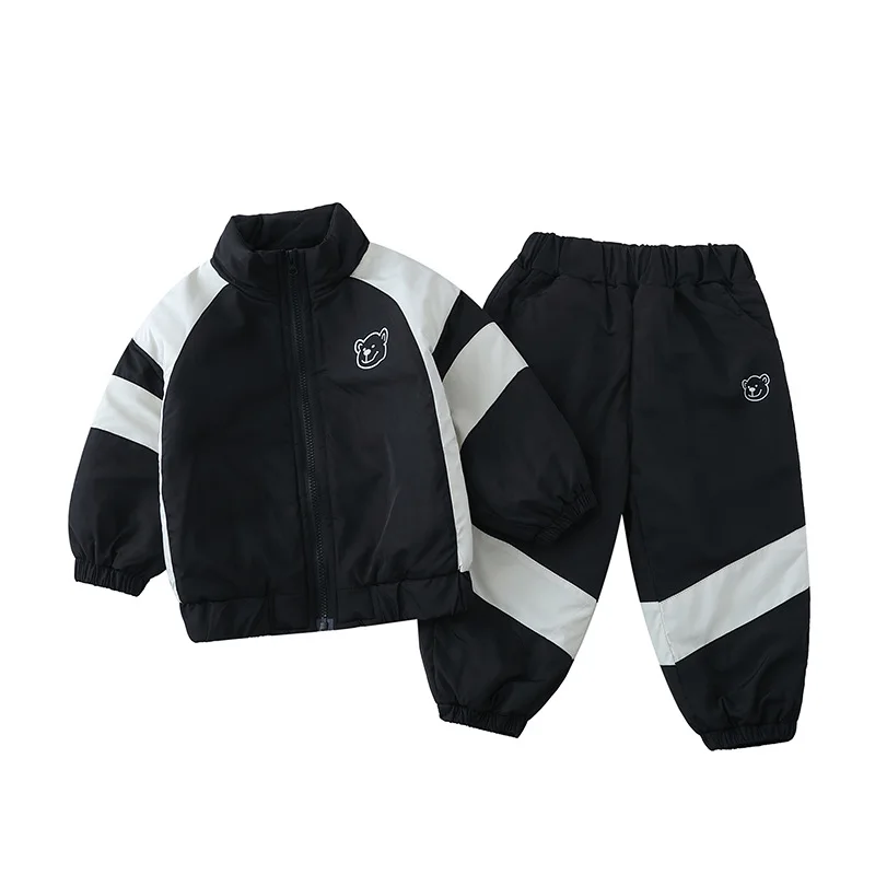 Wholesale sports suits kids boys girls children tracksuit custom blank tracksuit children sports suit
