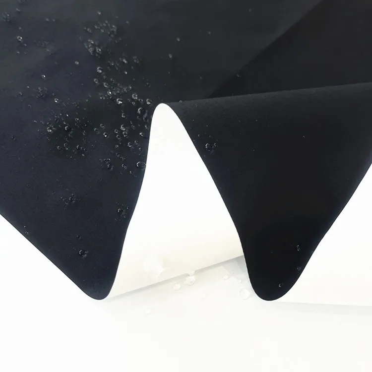 320D 228T nylon taslan super 5000mm waterproof breathability Wet coated for windbreaker or outdoor garments 100%nylon fabric