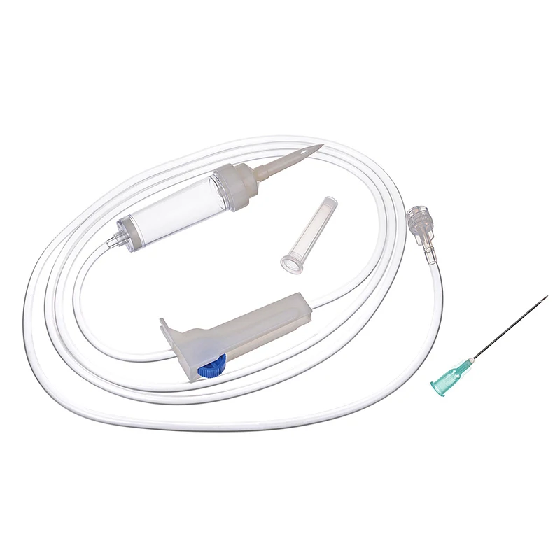 Disposable Connecting Tube Vein Scalp Device Iv Giving Set Iv Infusion Set