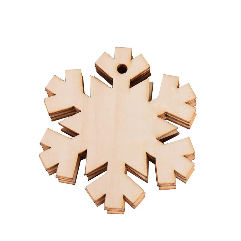 Factory direct sale  laser cut  2D 3D ornament wooden Christmas  Decoration