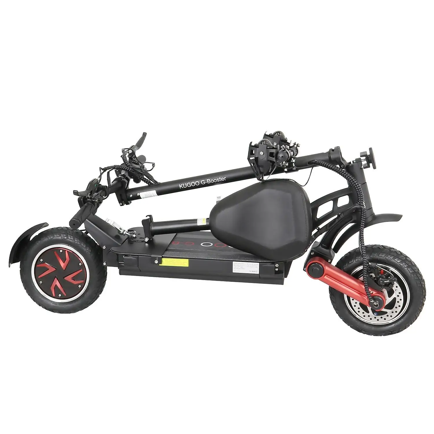 Оптовая продажа Электрический скутер kugoo G-BOOSTER 48 В мощный двухмоторный 800 Вт * 2 портативный быстрый складной для взрослых