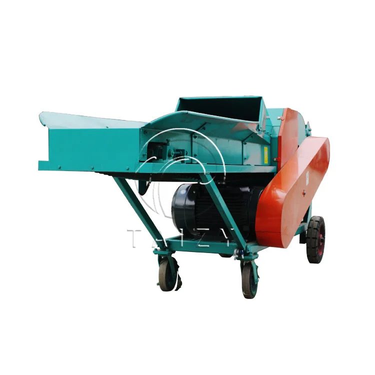 Factory Direct Electric Chaff Cutter And Grinder Combined Machine Livestock Forage Making Machine Grass Shredder Chaff Cutter