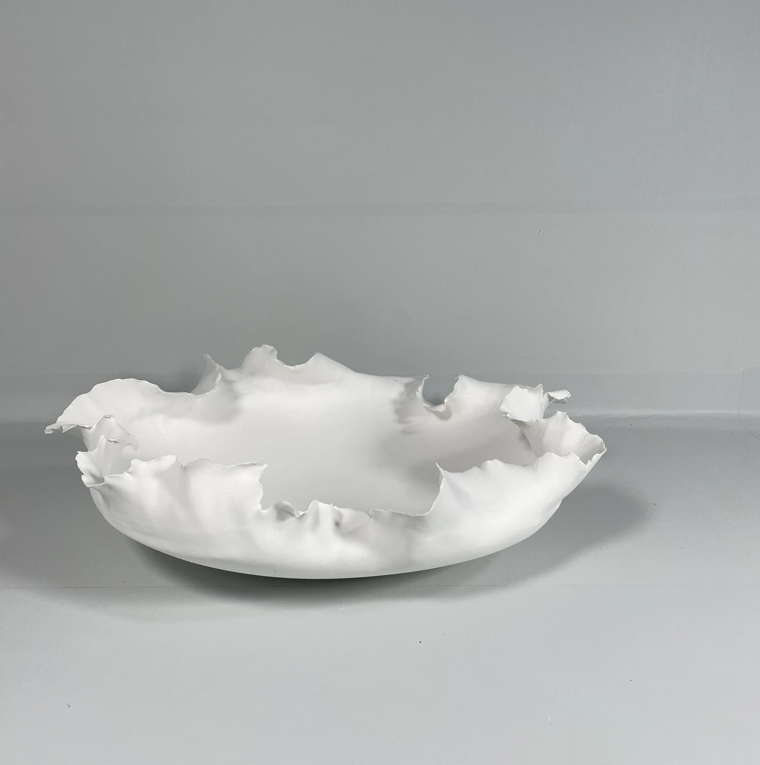 White Ceramic Ornaments Decorative Tray Serving Luxury Tray For Home Decor Wedding Decor