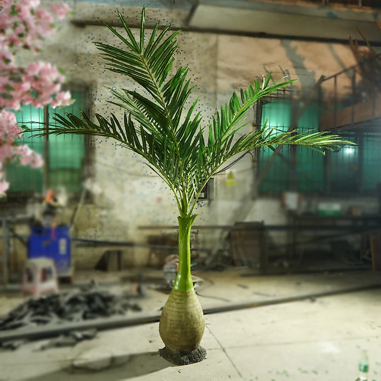 Все виды тропических растений искусственные пальмы и растения оптовая продажа садовая декоративная бутылка Пальма для продажи