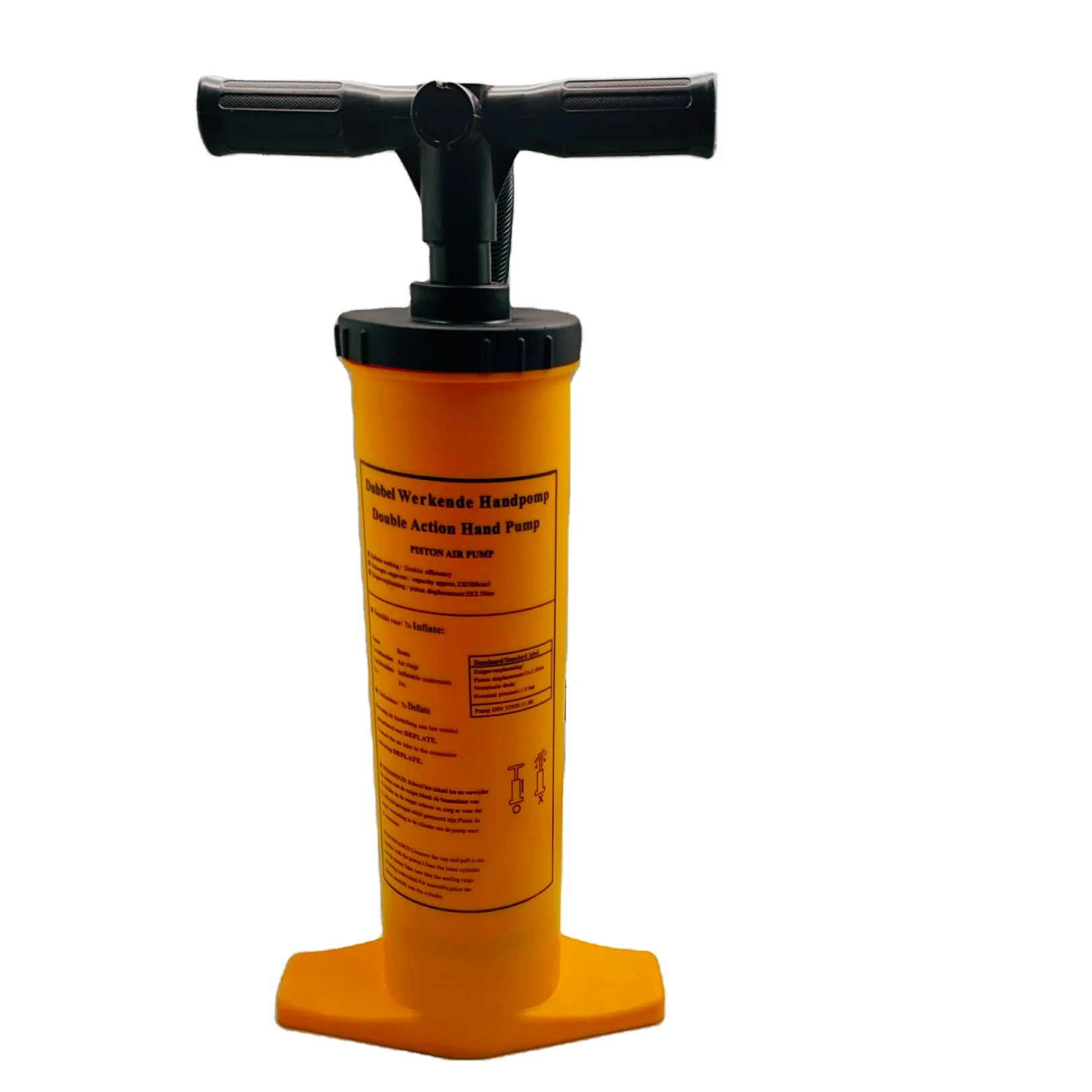 High Quality plastic Foot Air Pump  Two-way Hand-pulled inflator for inflatable toys