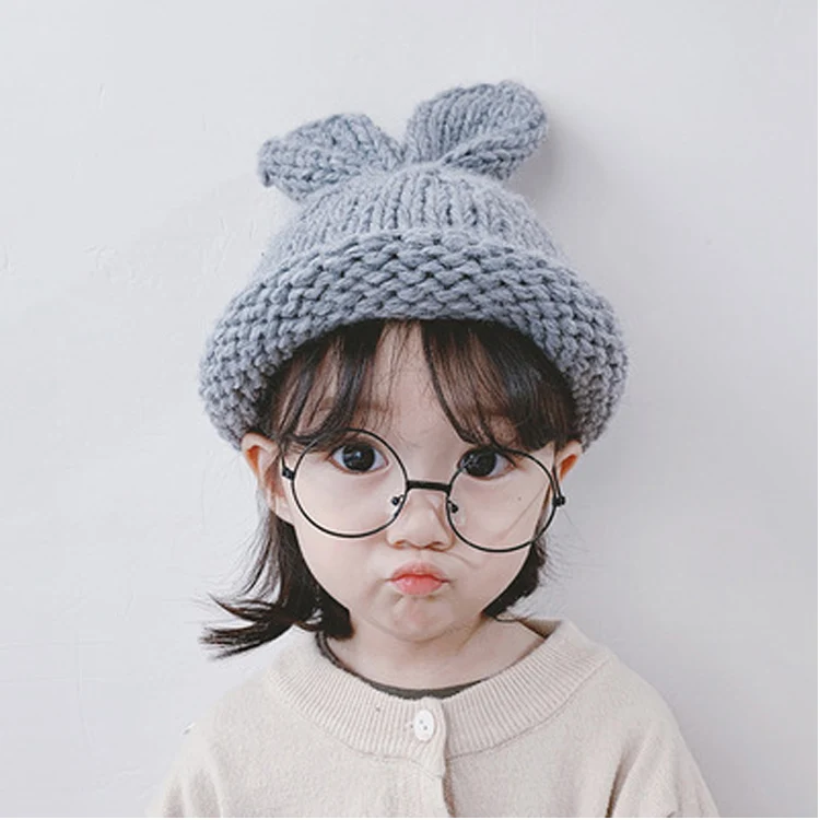 Дешевая детская шапка, вязаная крючком зимняя детская шапка