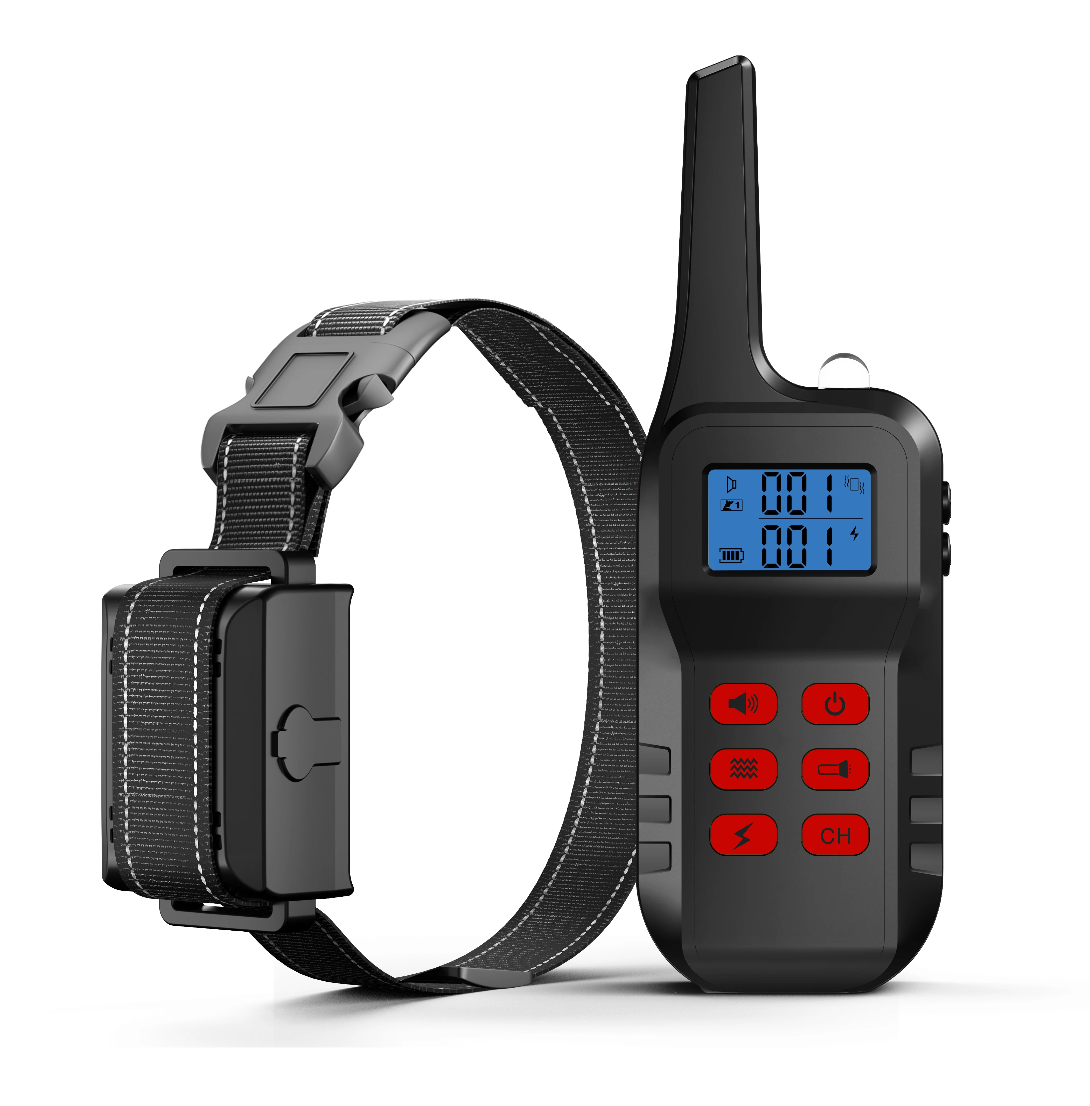 1000M Range Dog Training Collar Rechargeable Dog Shock Collar W/3 Training Dog Collar