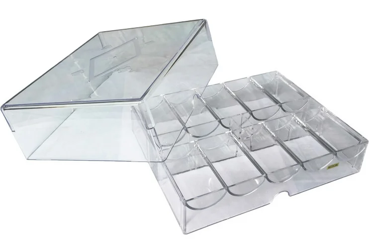 Прозрачный лоток с чипом 200 карат