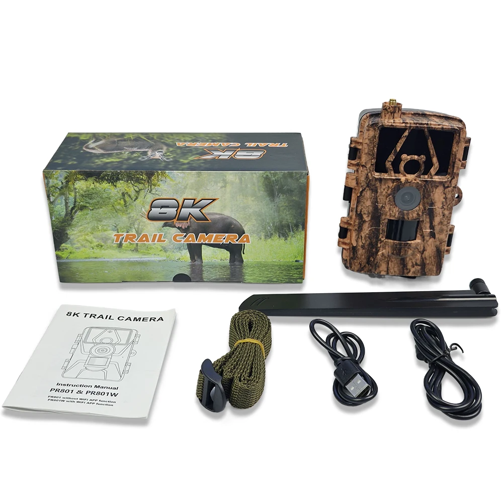 High-quality Hunting and Tracking Camera PR801LTE US/AU, Off-Road Game Camera IP66 Trail Camera for USA and Australia