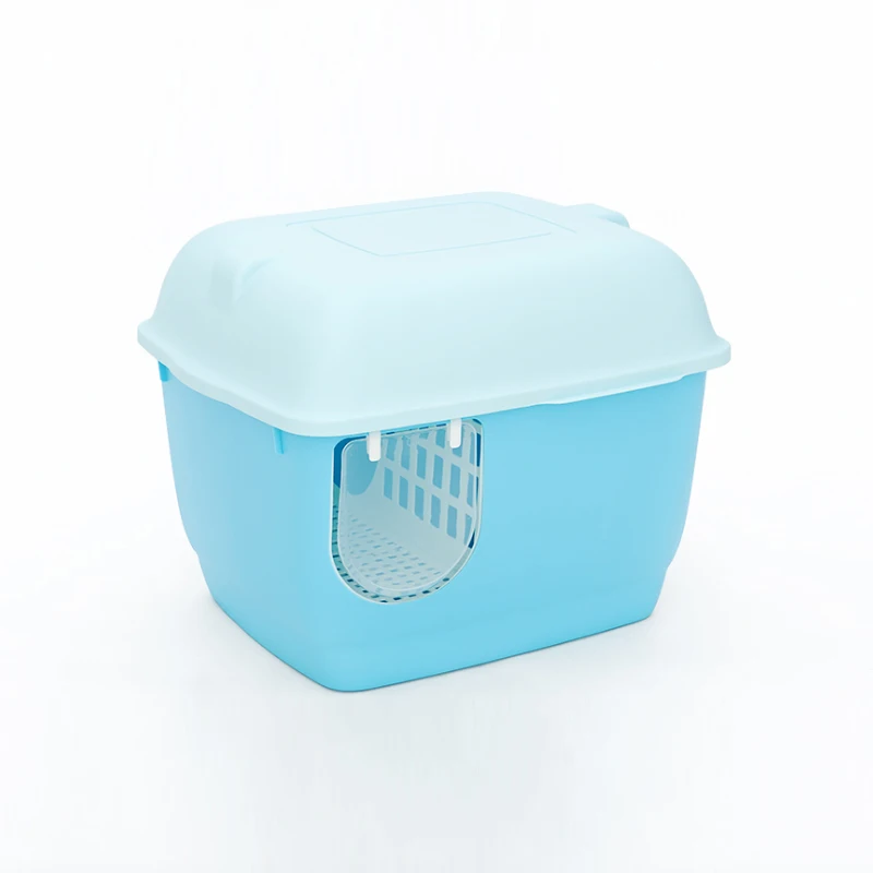 Luxury Automatic Deodorizer Intelligent Enclosed Cat Toilet Self Cleaning Tunnel Anti Belt Out Cat Litter Box