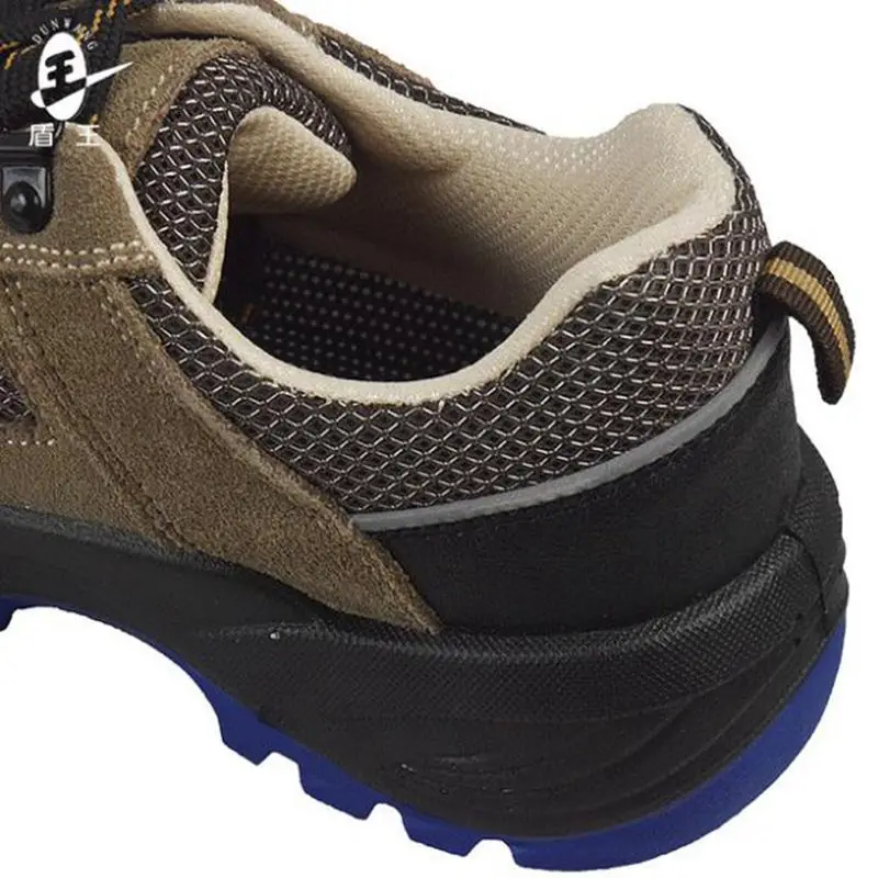 Safty shoes men from  factory hot sales Anti-smash and puncture