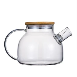 The best clear glass kettle teapot can be heated by induction cooker