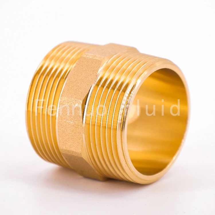Brass quick connect hydraulic tube and pipe threaded connector hose fittings manufacturer suppliers in Donguan