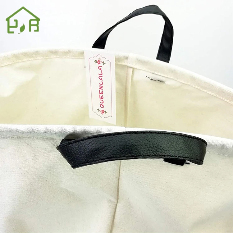 Wholesale  cheap multi designs custom fabric canvas kids toys foldable laundry hamper clothes basket for bedroom organizing