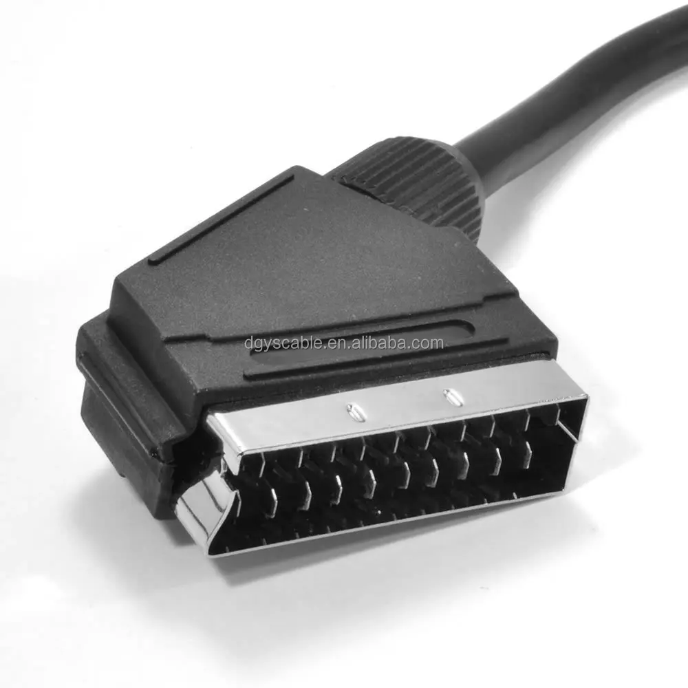 Spina SCART da 1 5 M a spina кабель TV DVD FREEVIEW BOX 21 pin
