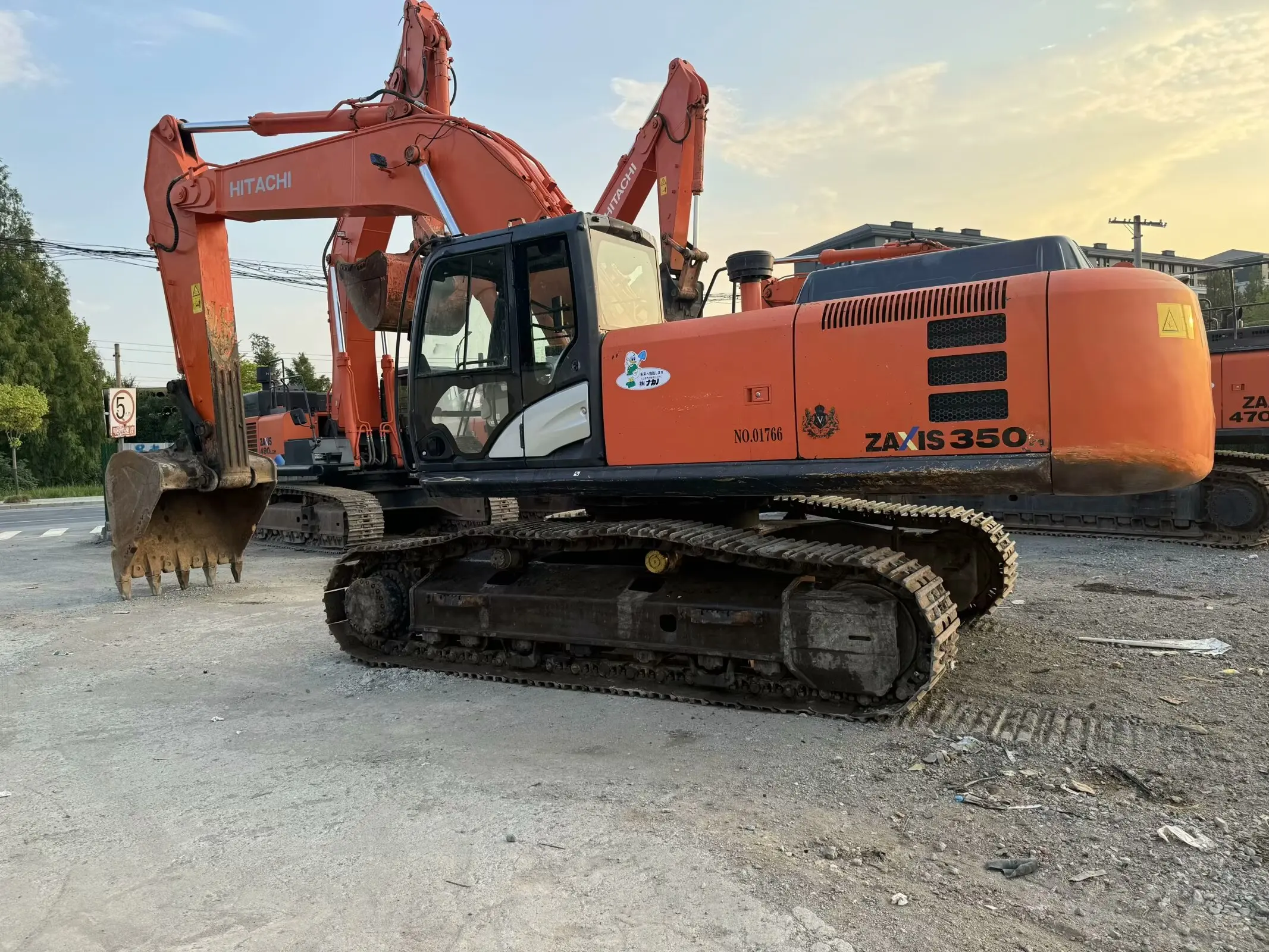 Hitachi ZX350 ZAXIS 350-5G Hydraulic Big Heavy Crawler Excavators 35tons ZAXIS 350 ZX350 hitachi zx350 used excavator machine