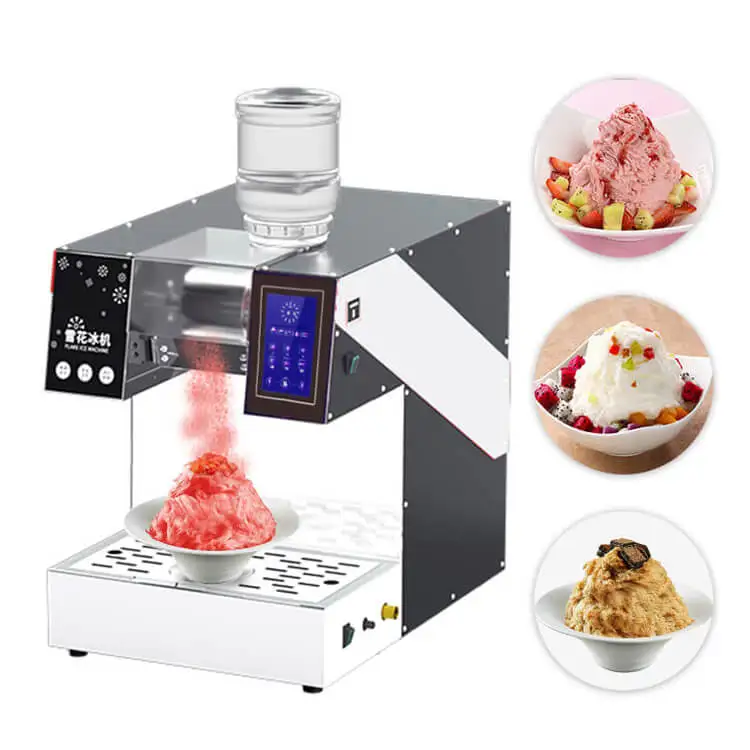 Bingsu machine ice crusher snow flake ice machine automatic small Korean bingsu machine snow ice maker for sale