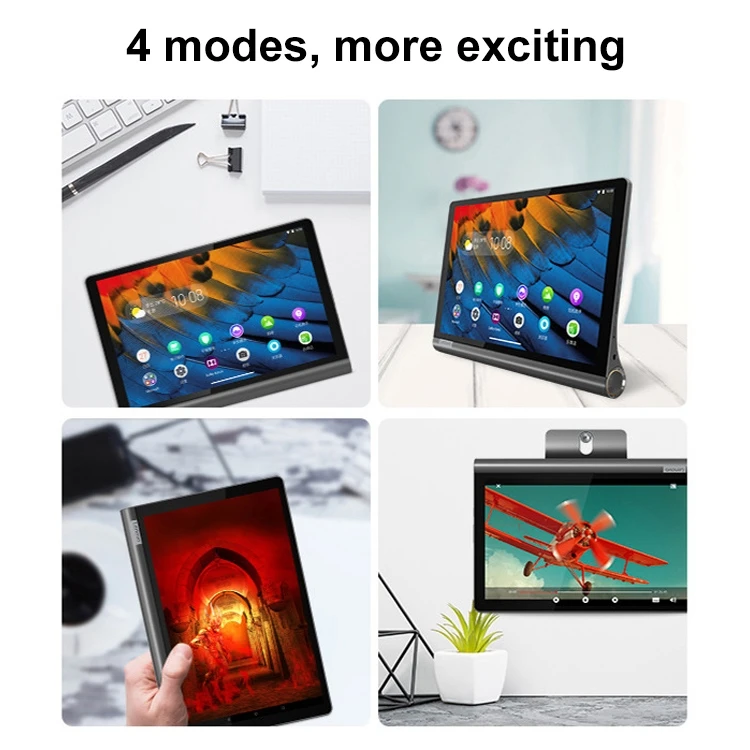 Горячая Распродажа Lenovo YOGA Tab 5 YT-X705M 4 аппарат не привязан к оператору сотовой связи 3 ГБ + 32 Android 9 0 Face ID идентификации Восьмиядерный до 2 ГГц Tablet