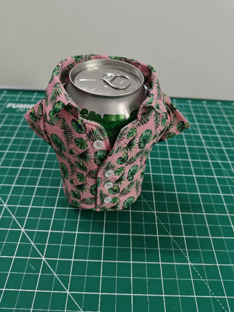 Cross-Border New Creative Sleeveless T-Shirt Fashion Neoprene Bottom Cup Can Cover Diving Gear Promotional Beer Bottle