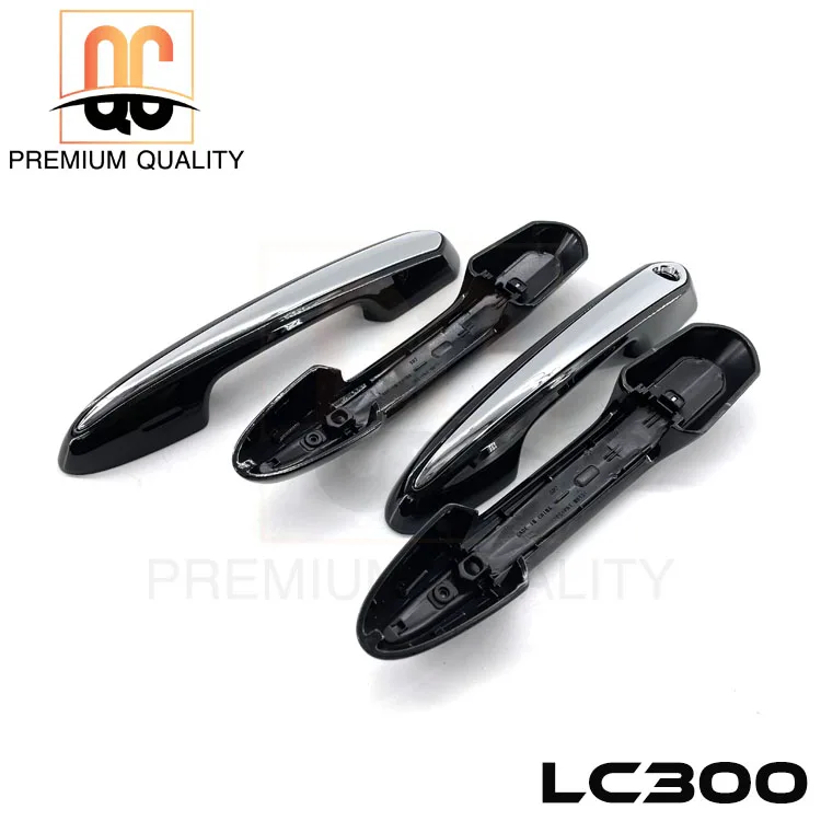 2022 new high configuration car black outer door handle shell for Land Cruiser LC300