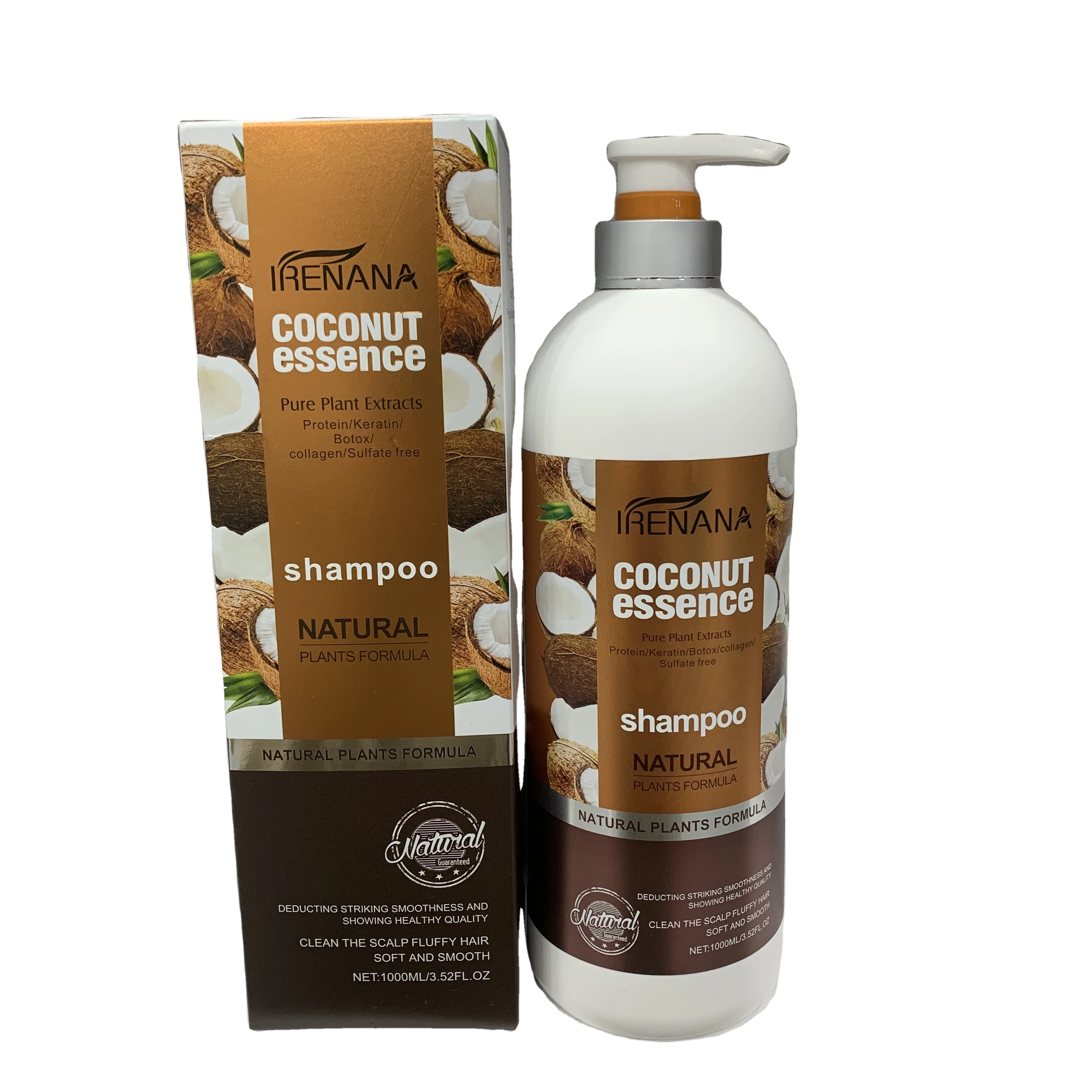 coconut essence    natural plants formula SUFT FREE  hair shampoo 1000ml