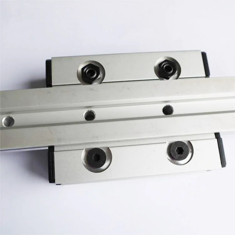 Dual Shaft Rail Roller Linear Guide Rail With Linear Roller Carriage LGD12
