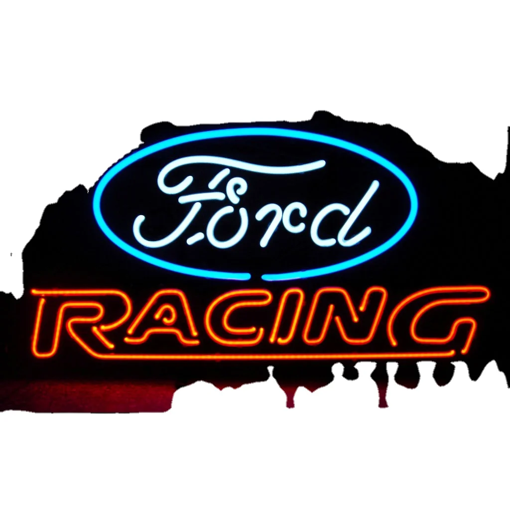 Ford Racing Premium Or High-end Customized Sign Bar Retail Shop Open Led Neon Sign Lights For Business Shop