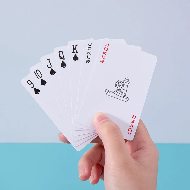 Travel playing card entertainment game pocket poker card custom