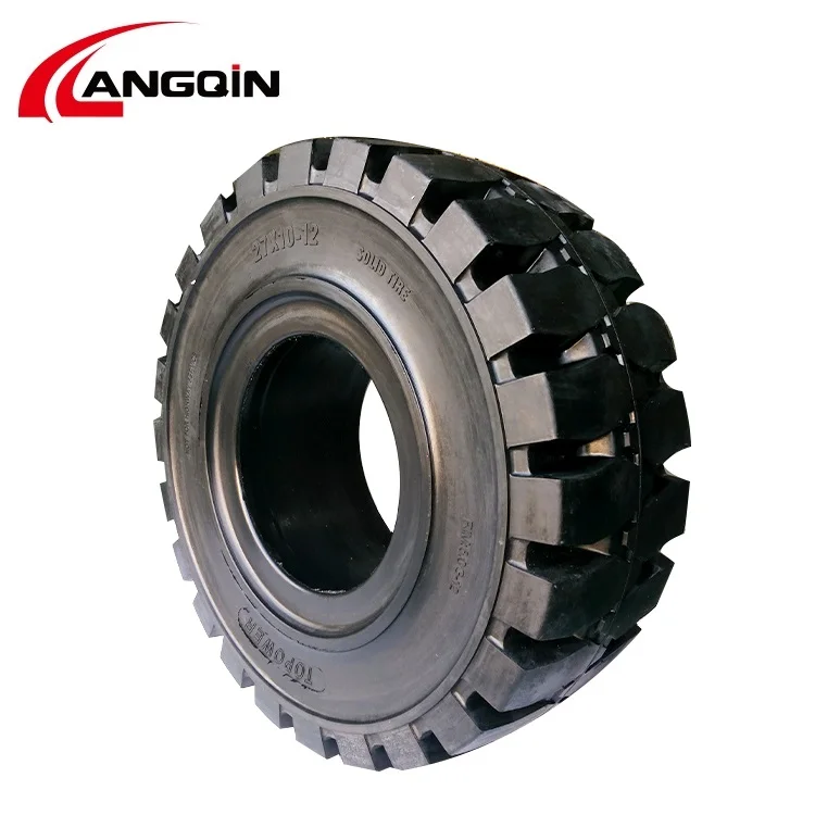 LANGQIN brand 27x10-12 Factory Supply Industrial Trailer Solid Tire Professional Quality
