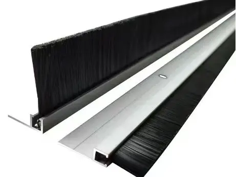 7.6 x 99.3 cm pp bristle strip brush sweeping seal Sliding door brush seal for easy installation of windproof strips