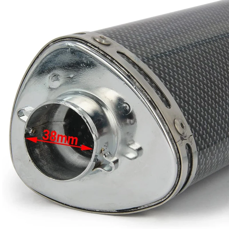 High Performance Car Exhaust Muffler Stainless Steel Pipe Mainly Used In Civic Exhaust Tip Customizable