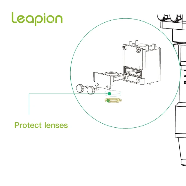 D20*2 Fiber Laser Welding Machine Protective Lenses Block dust Suitable for Relfar Qilin