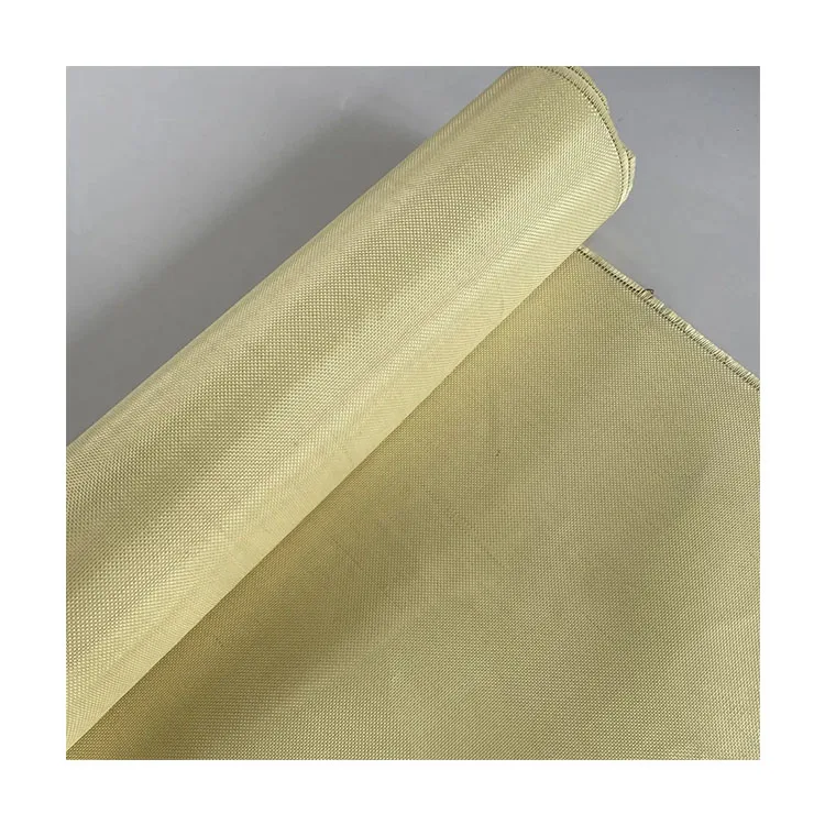 Custom Aramid Woven Fabric High Strength Plain Twill Anti Impact Cut resistant Fire proof Kevlars Para Aramid Woven Fabric