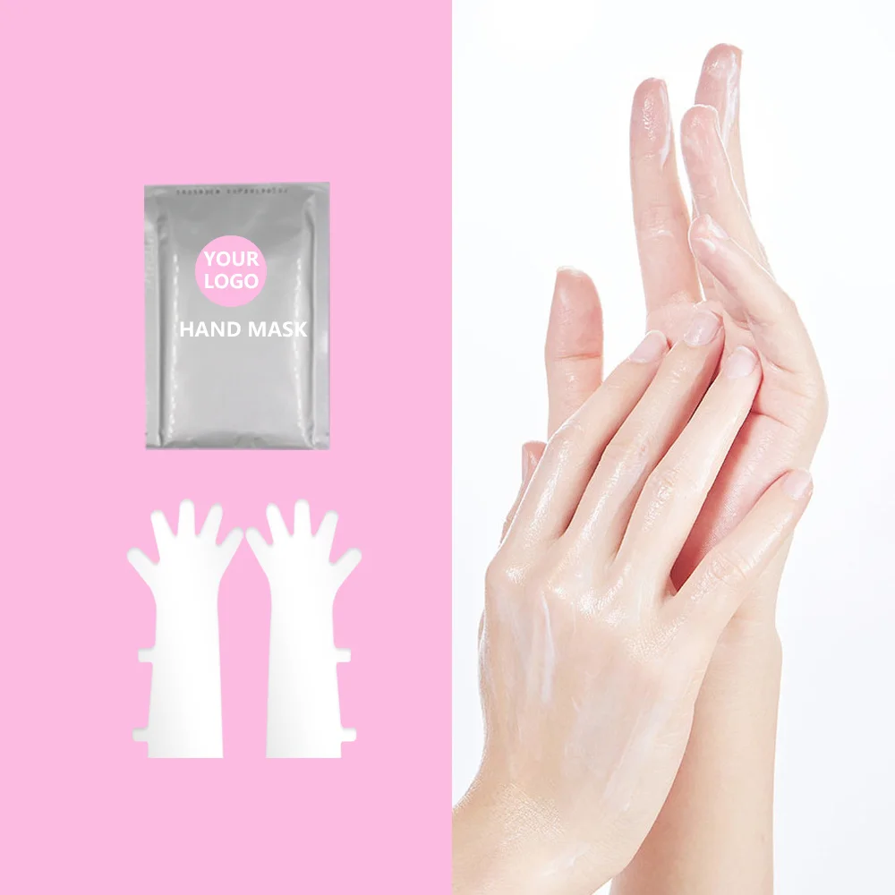 Hand And Foot Masker Masking Film Collagen Hand Mask Pack Hemp Oil Organic Skin Care Long Hand Mask