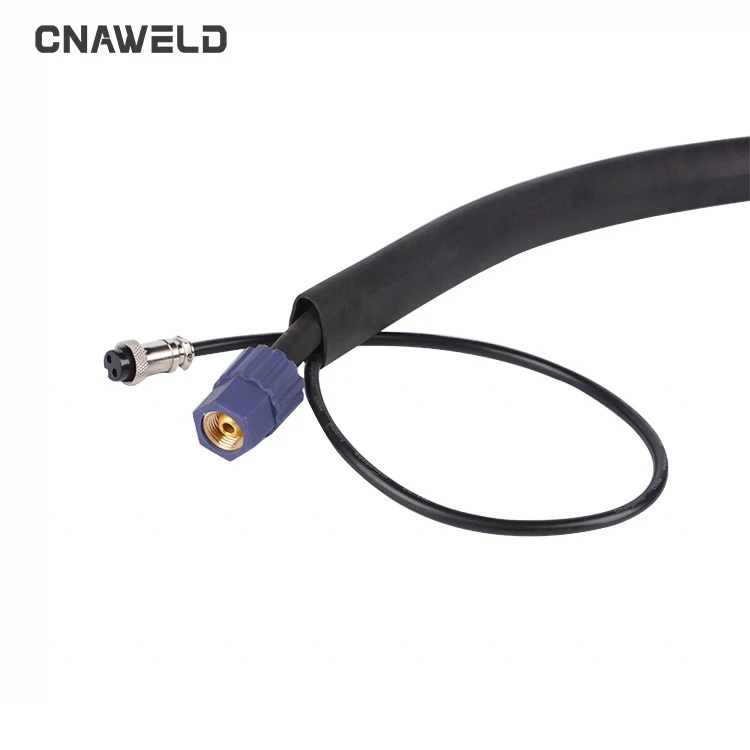 CE сертификация cnaweld TIG weldcraft WP-9 WP9 газа с воздушным охлаждением в черно-белую ручка Сварочная горелка kempi для сварки вольфрамовым электродом
